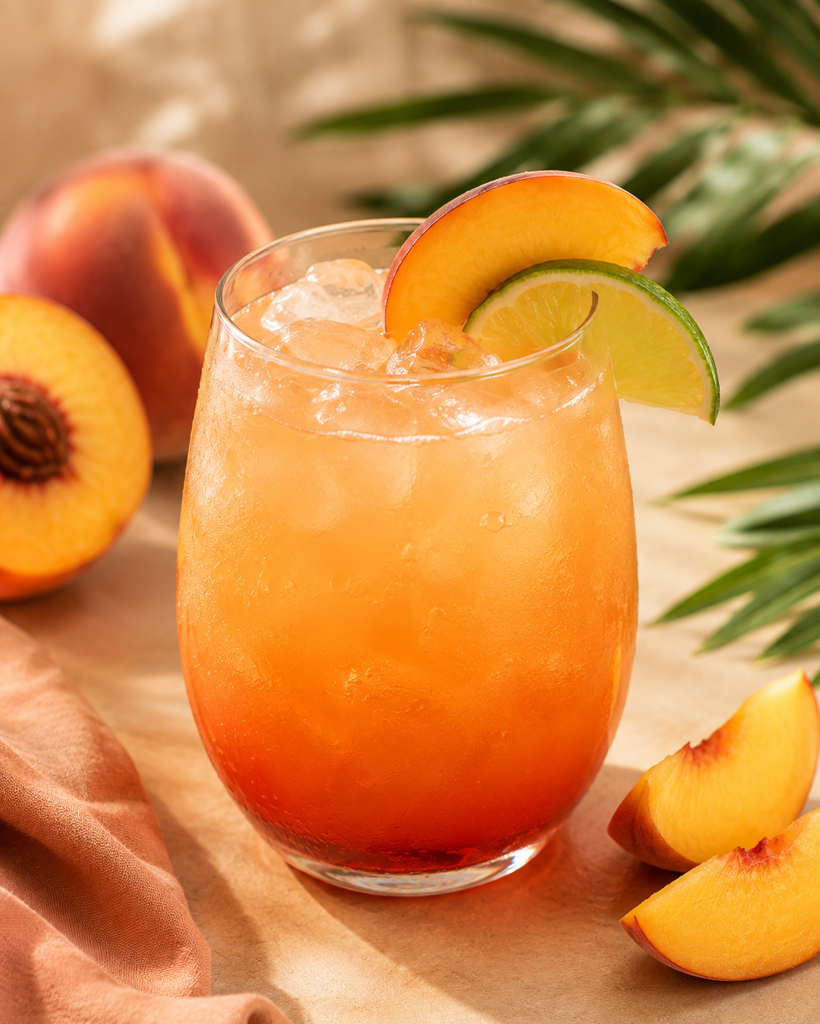 Brooke's Peach Paradise cocktail